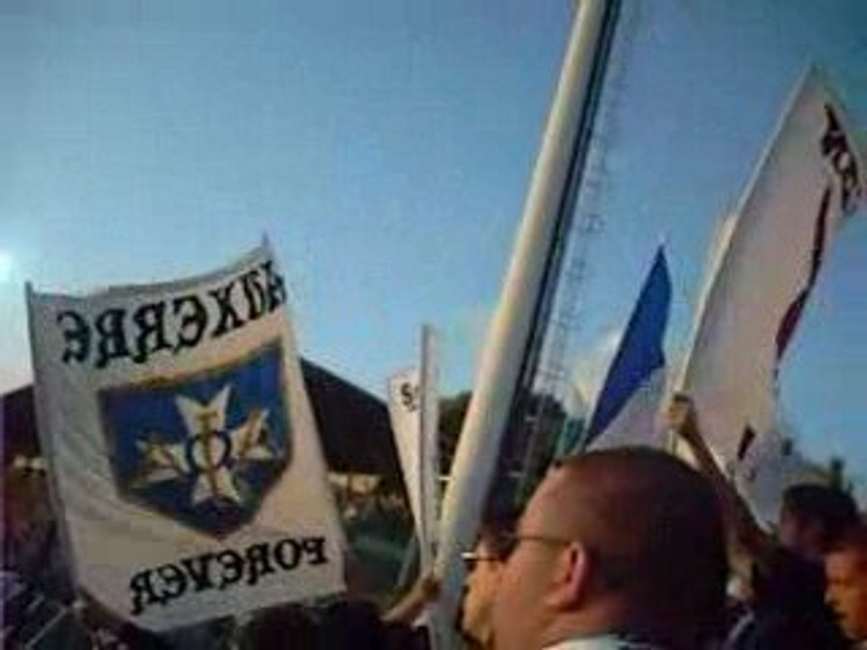 Boulogne Sur Mer-Auxerre 29/08/09 Hissez haut les drapeaux