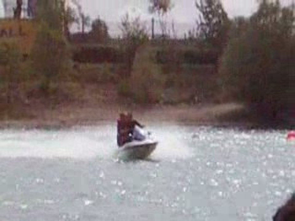 jet ski a 3 avec claire et olivier