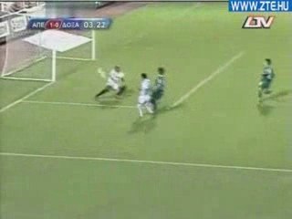 2008.09.20 Paulo Vogt (APEP) gólja a Doxa elleni bajnokin