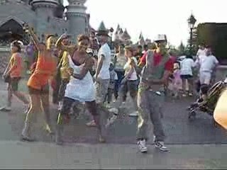 Carlton dance at Disneyland PARIS