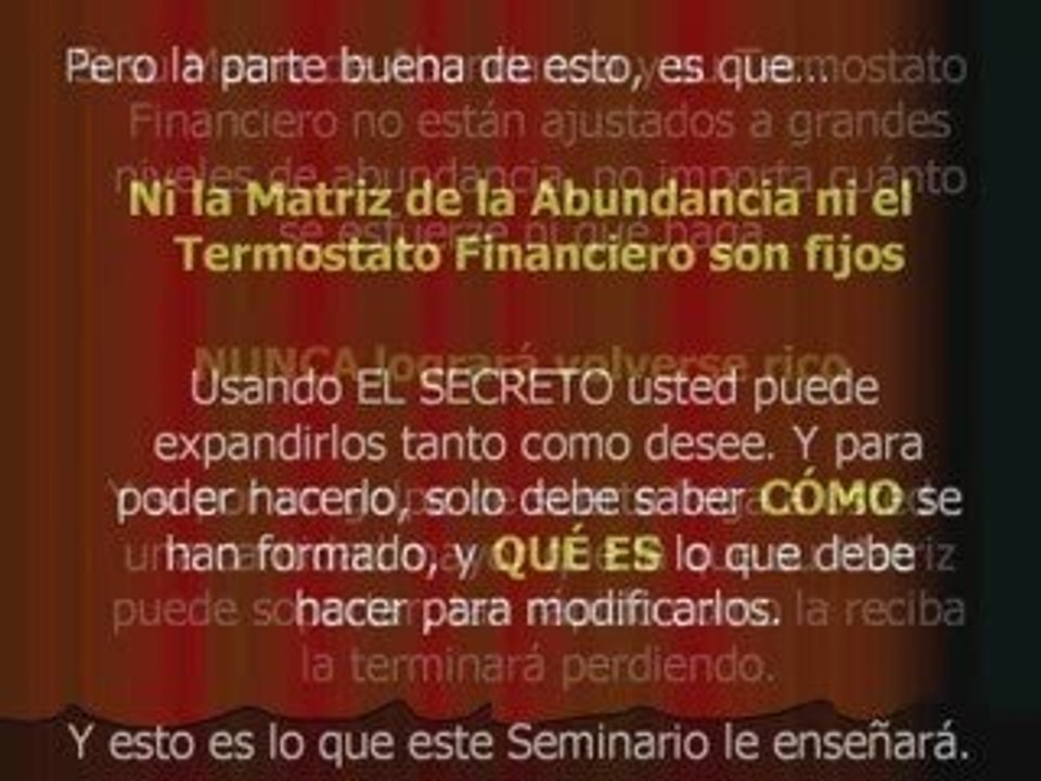 El Secreto de la abundancia - The Secret de Rhonda Byrne
