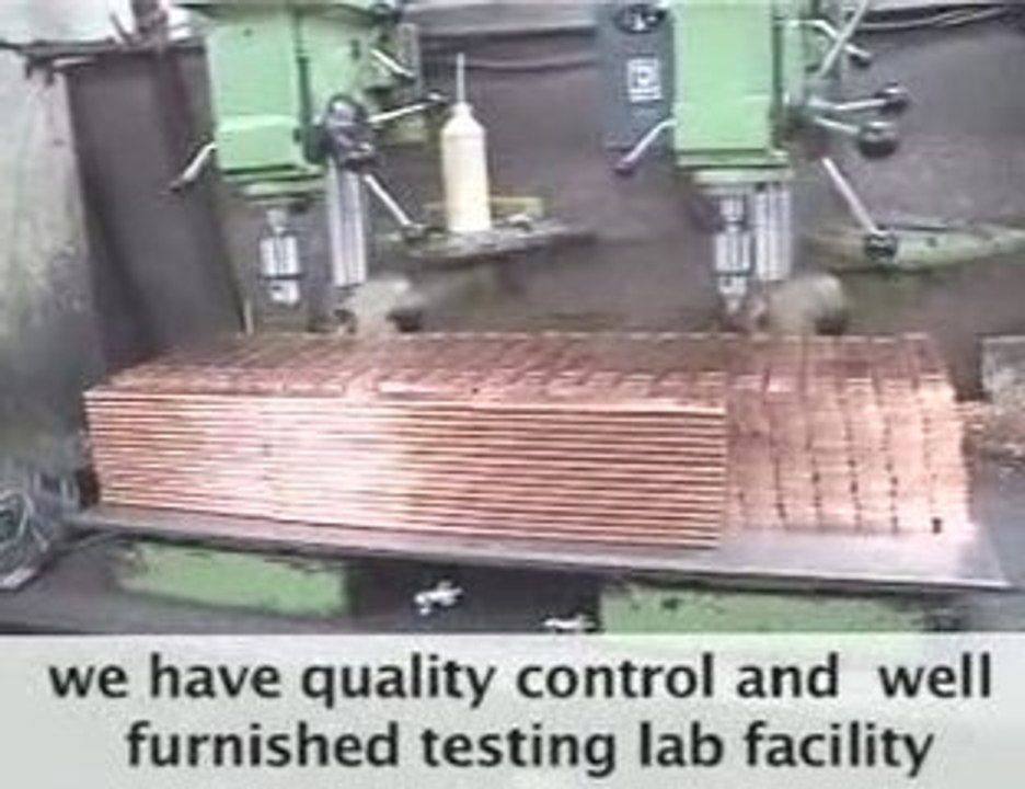 Copper components for automobile industry