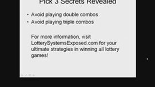 Pick 3 Secrets Revealed!