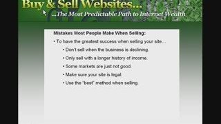 Selling Websites - Mistakes Website Sellers Make