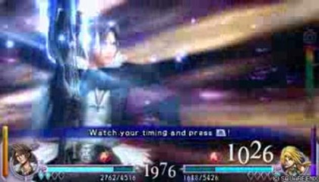 Dissidia FF Squall vs Zidane
