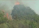 FEU DE BROUSSAILLES A MONTCENIS