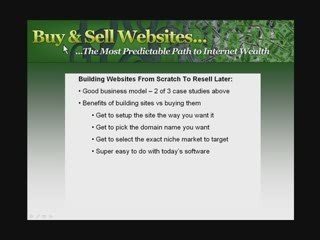 Building Websites To Sell VS Buying Them For Resell