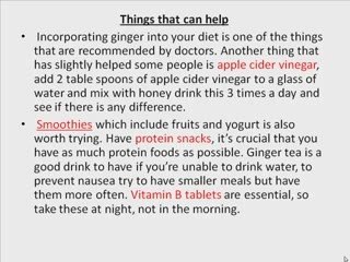 Morning Sickness Symptoms - Get Rid Of Them