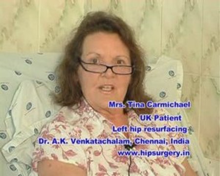 Hip resurfacing surgery India- UK patient story