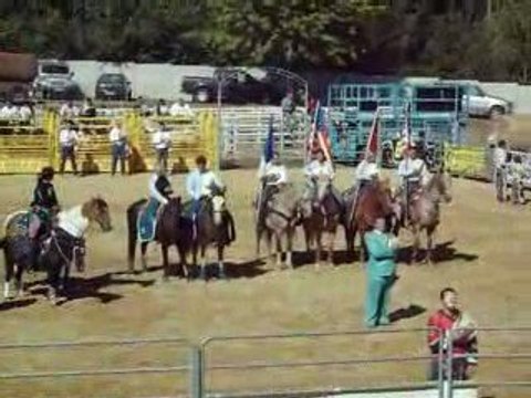 Bussy en Othe - Festival Country 2009 - Ouverture du rodéo
