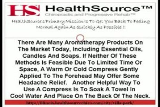 Headache Help Villa Park IL | Home Remidies For Headaches