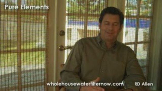 Who can install a whole house water filter system?