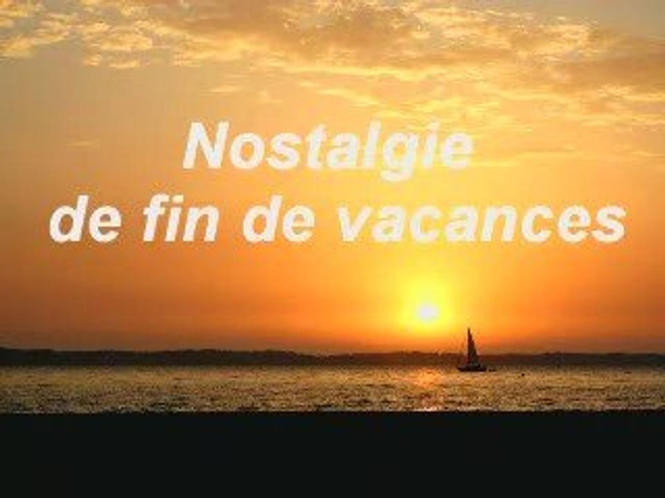 Compo synthé de fin de vacances