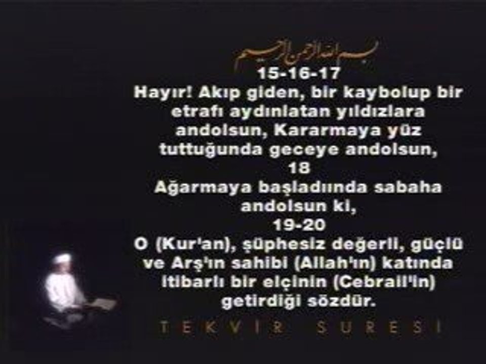 Fatih Çollak - Tekvir Suresi