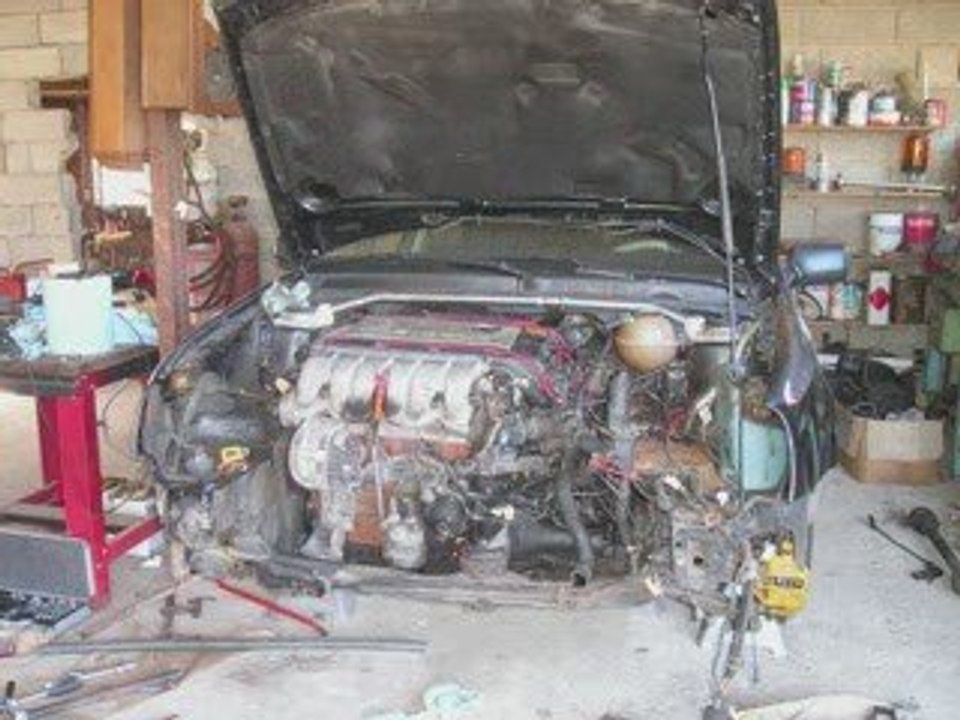 changement moteur vr6