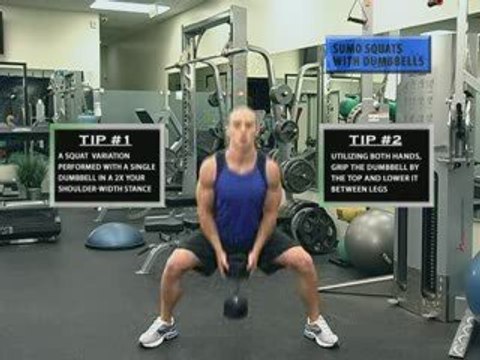 DB Sumo Squat | Sumo Squat | Squat Variations