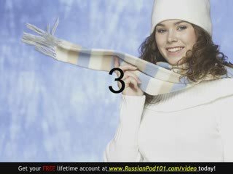 Learn Russian - Russian Winter Vocabulary