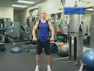 Frontal Raise Exercise Variations | Shoulder Exercises