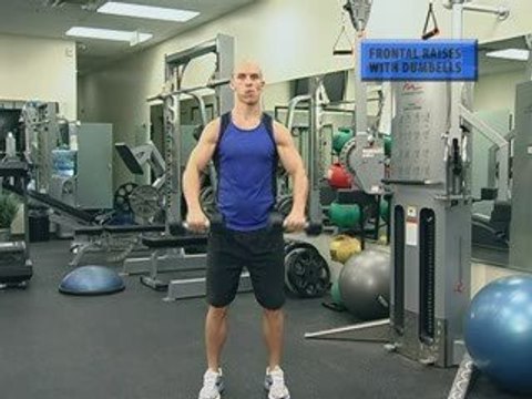Frontal Raise Exercise Variations | Shoulder Exercises