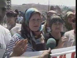 İzmir'de Çöp Eylemi