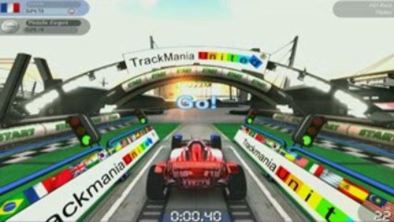 Trackamania Nations sous ubuntu