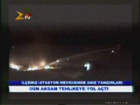 zilede anız yangını büyümeden söndürüldü zileweb.com