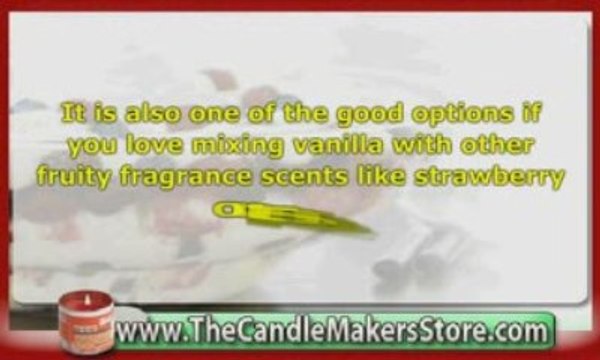 The Candle Makers Store: Vanilla & Fresh Berries Fragrance