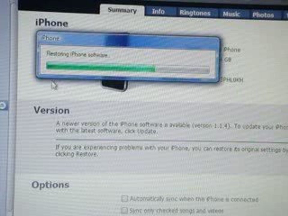 Unlock iPhone & Jailbreak iPhone using Ziphone