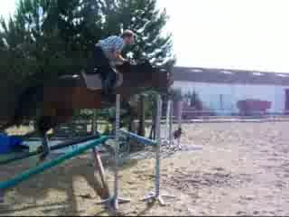 1er oxer avec fabrice