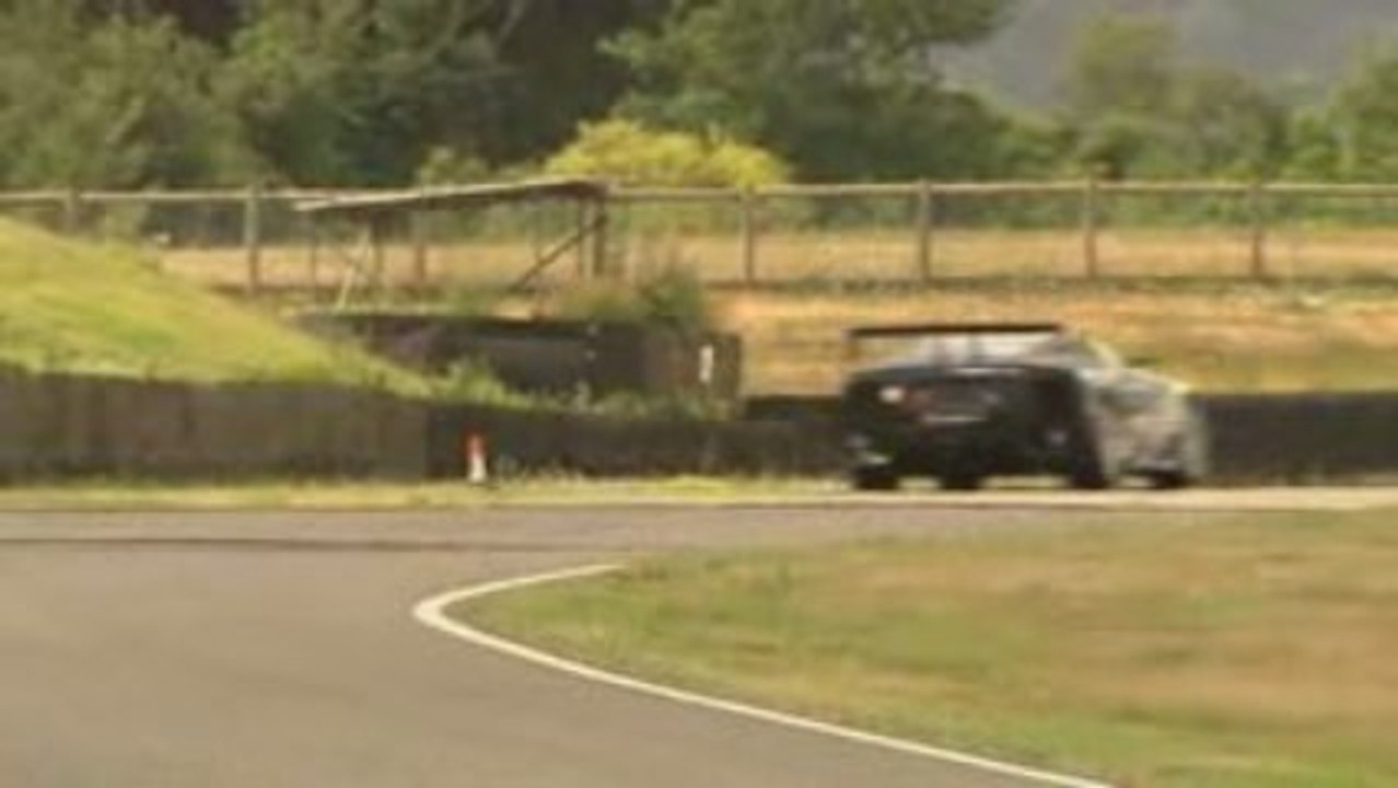 Lexus lf-a in goodwood