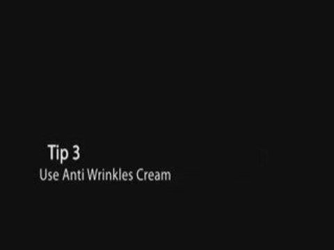 Wrinkles Cream - 3 Anti Wrinkles Tips