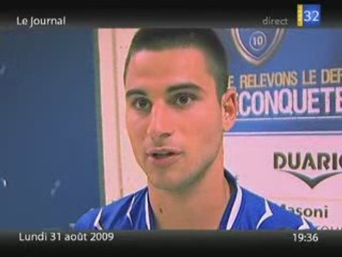 Réaction de Frédéric Vieillot (Football Troyes-Beauvais )