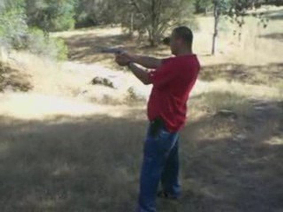 Me shooting a 45