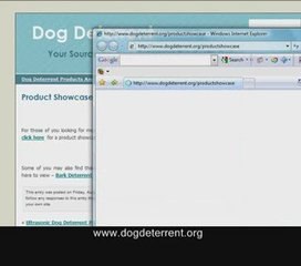 Dog and Pet deterrent products and advice