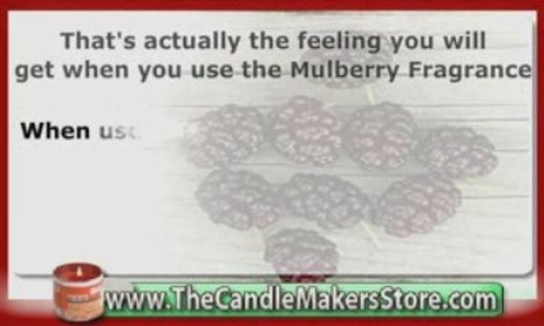 The Candle Makers Store: Mulberry Fragrance