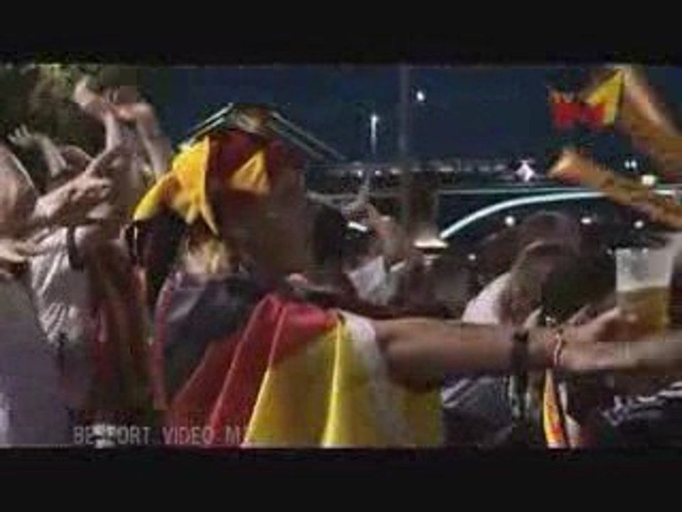 Fans  WM 2006 Frankfurt Germany vs Polen von BESFORT VIDEO M1