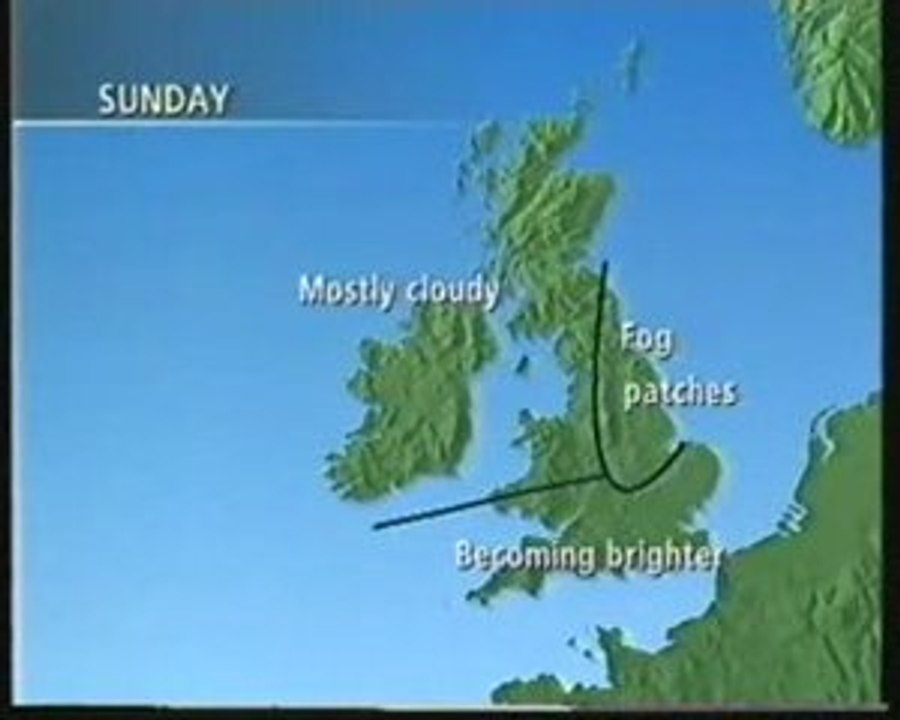 BBC1 Closedown - Saturday 26th December 1992