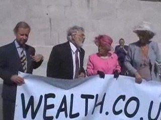 "Royal family launch The Eureka! Enigma in Trafalgar Square"