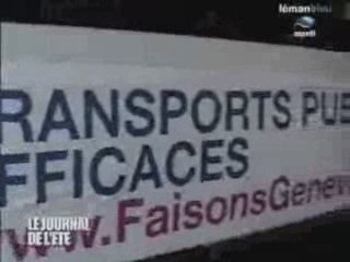 Les transports publics à Genève