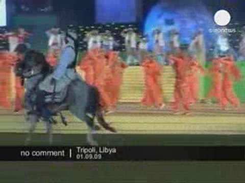 Cérémonies pour les 40 ans au pouvoir de Mouammar Kadhafi