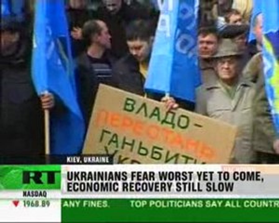 Gas issues dropped as Ukraine’s economy plummets