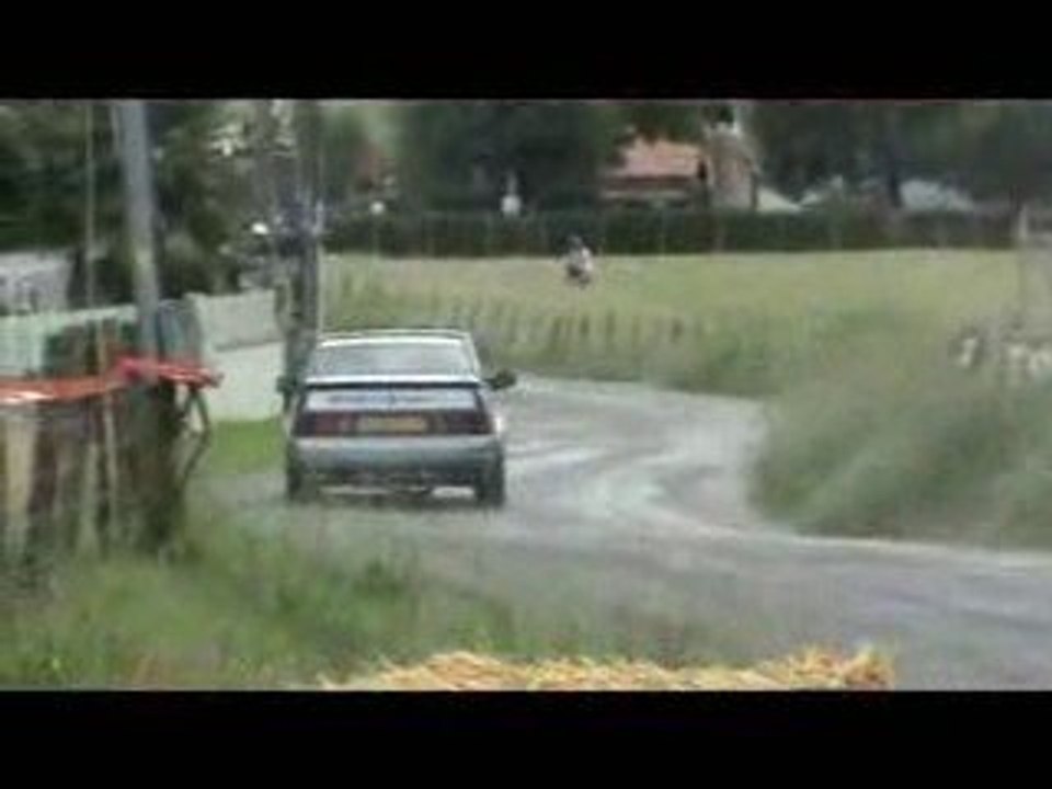 alfa 75 rallye du pays basque 2009