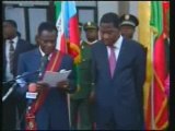 Téodoro Obiang Nguéma Mbasogo décoré par Yayi Boni