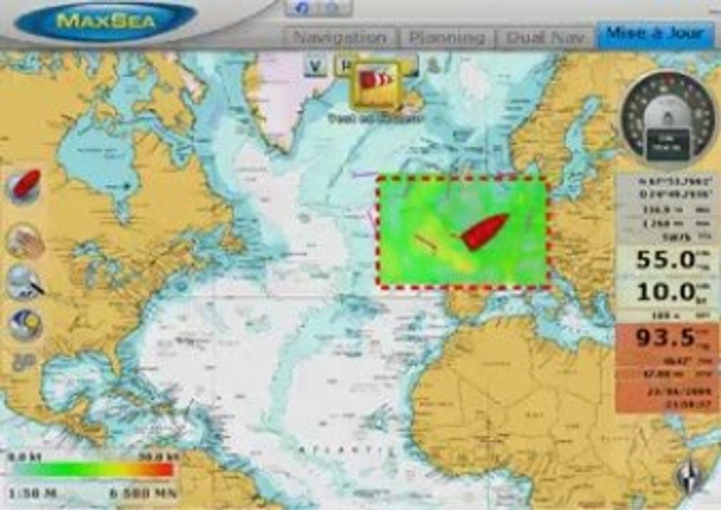 Commander la Meteo dans TimeZero - Par eMail