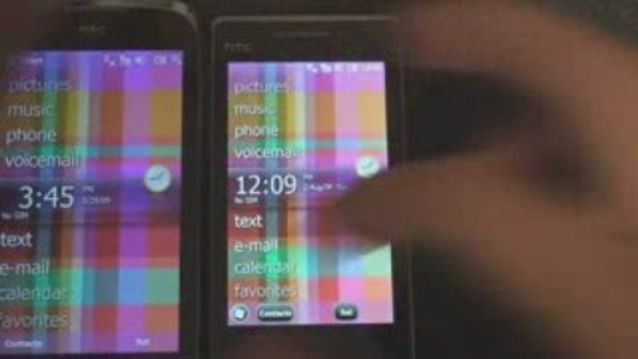 Nouveau Microsoft Windows Mobile 6.5 Build 23037