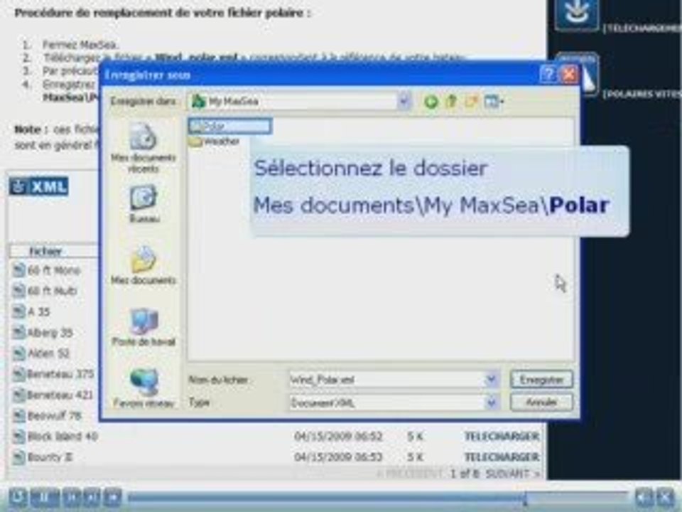 My MaxSea Polaire