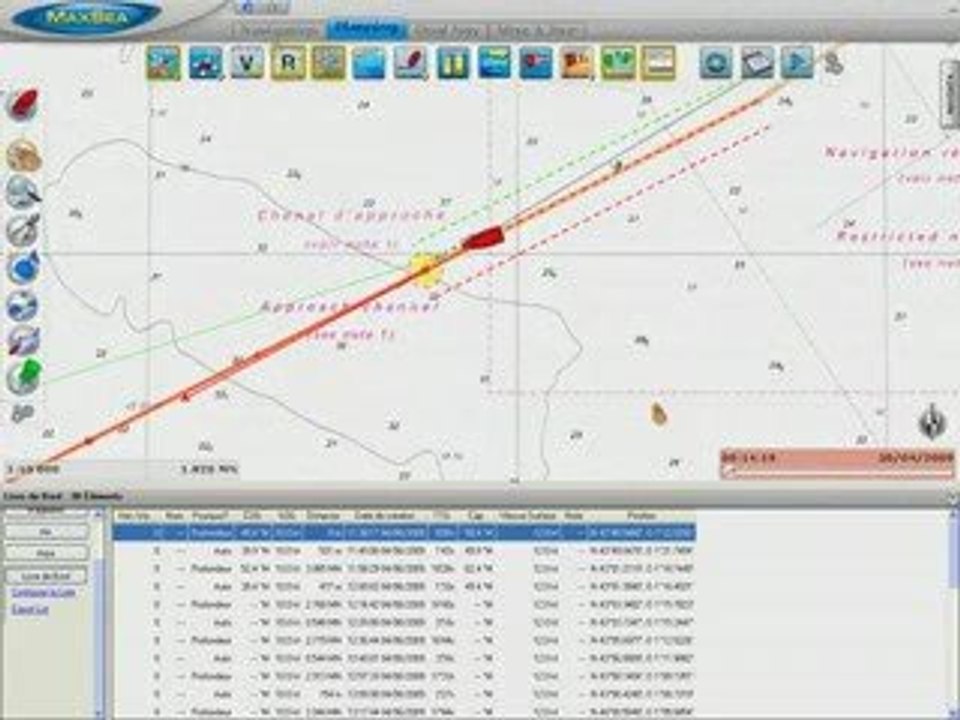 Nouveauté TimeZero v1.7   Export listes (Module Régate)