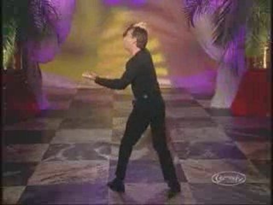 An Englishman copying an Indian Actor