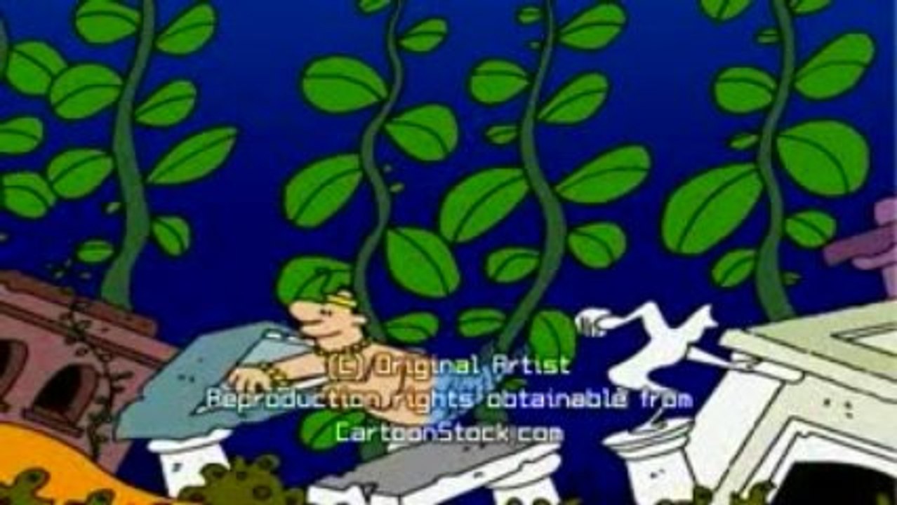 The Story of Atlantis - Hi-res available from CartoonStock