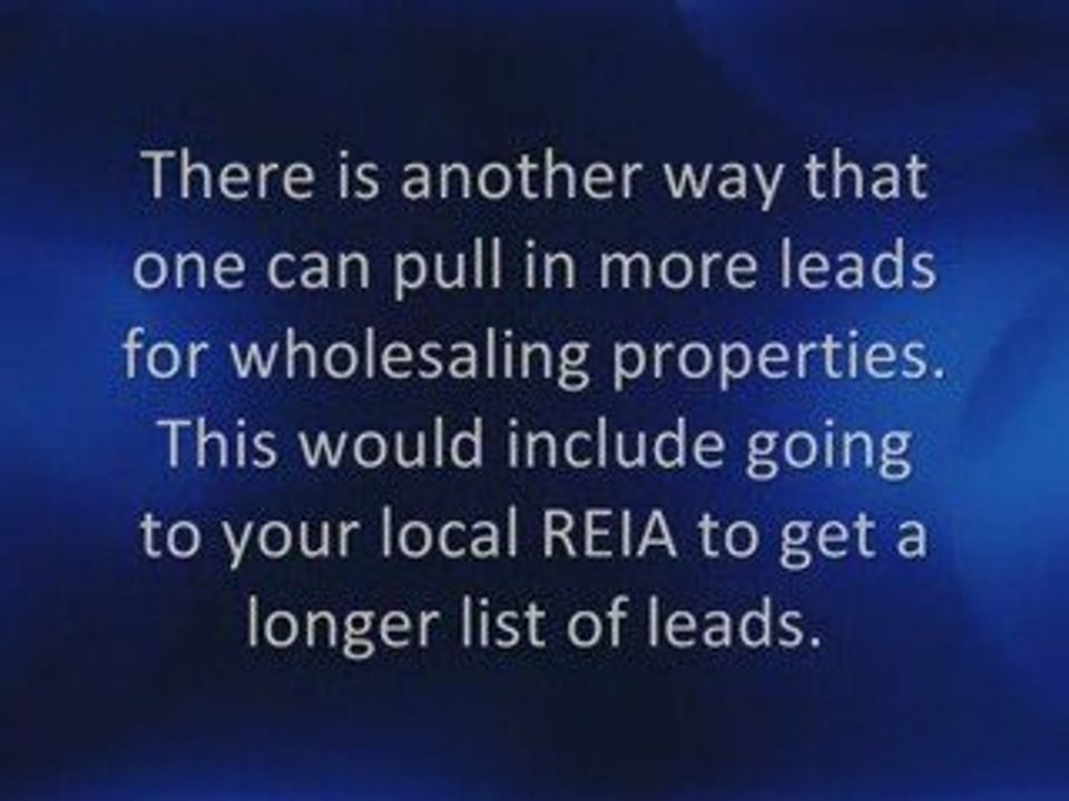 Wholesaling - Investing In Real Estate Property